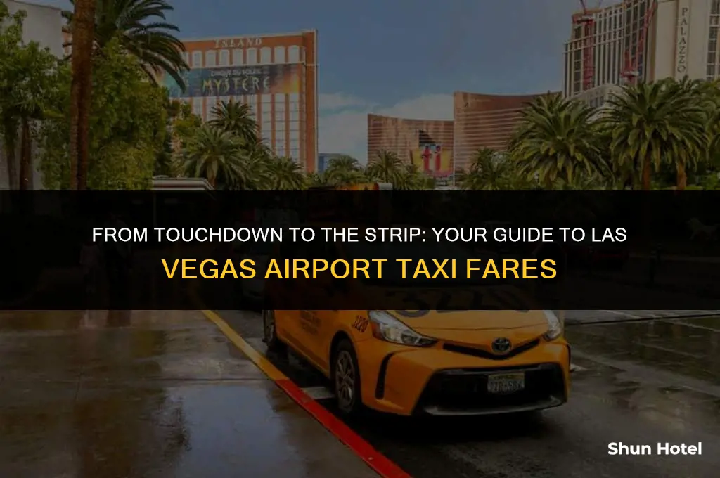 how much cab from las vegas airport to strip