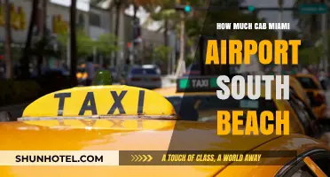 Exploring Miami: Taxi Fare from Airport to South Beach