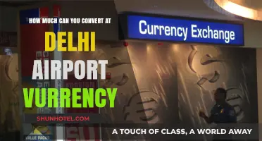 Smart Currency Exchange at Delhi Airport