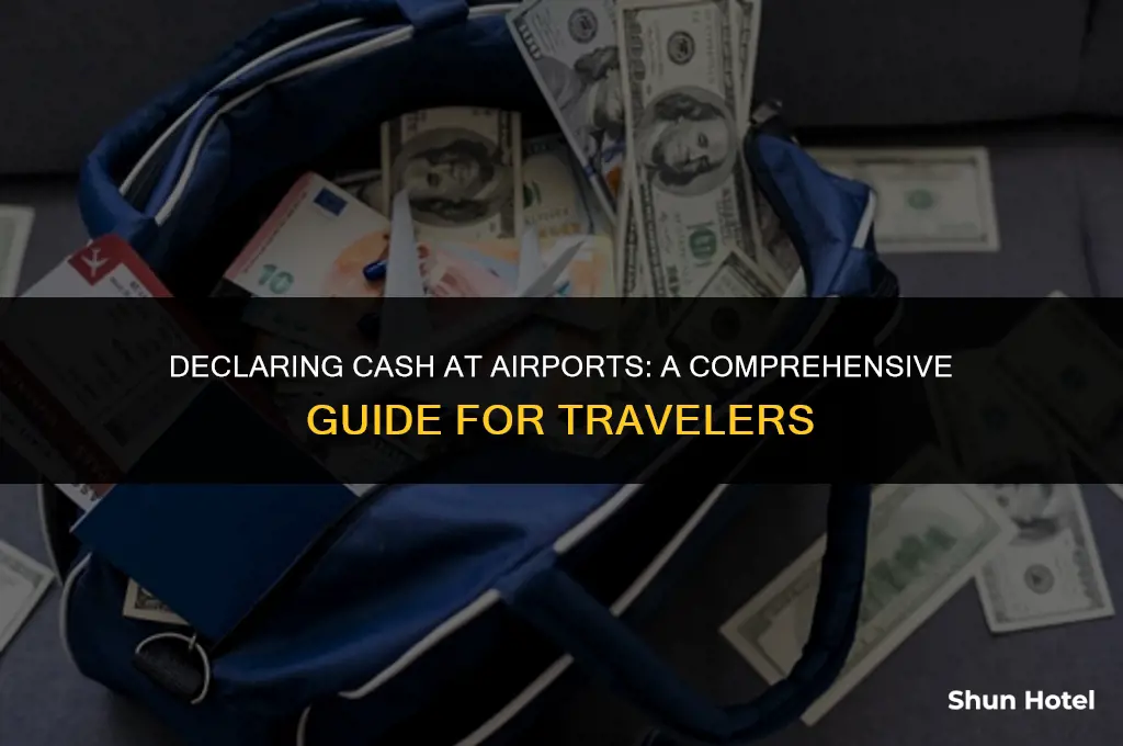 how much cash do i need to decler at airport