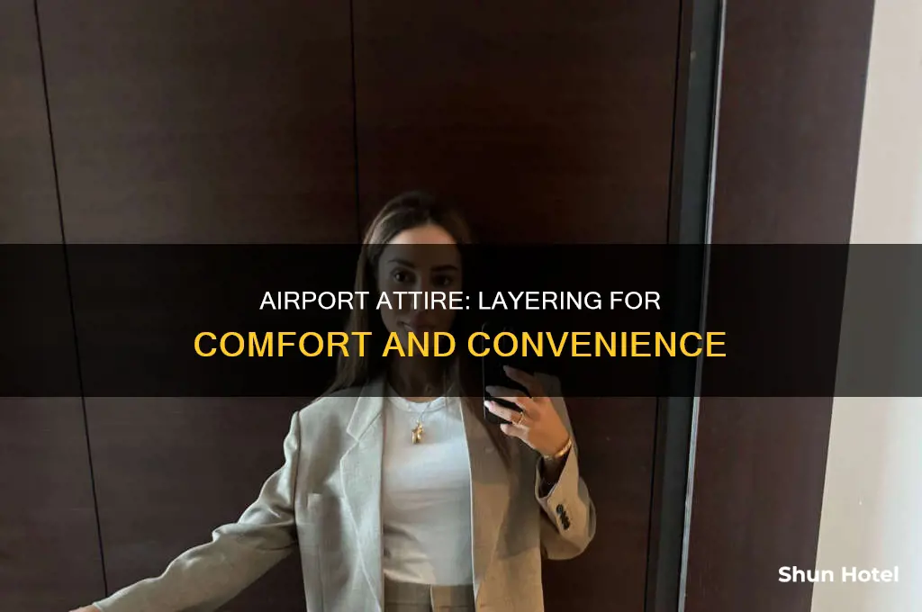 how much clothes can you wear in an airport