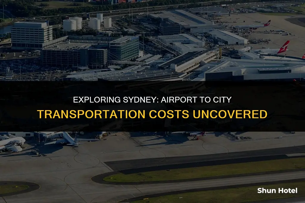 how much cost from sydney airport to city