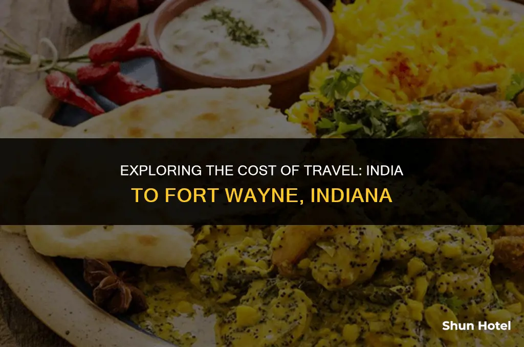 how much cost indiapple airport to fort wayne indiana