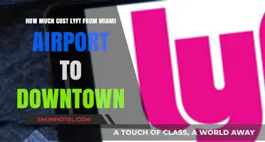 Exploring Miami: Lyft Costs from Airport to Downtown Revealed