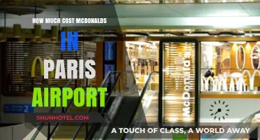 Exploring McDonald's Prices at Paris Airport: A Traveler's Guide