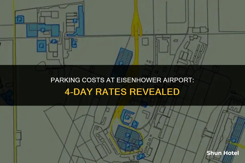 how much cost park car at eisenhaur airport 4 days