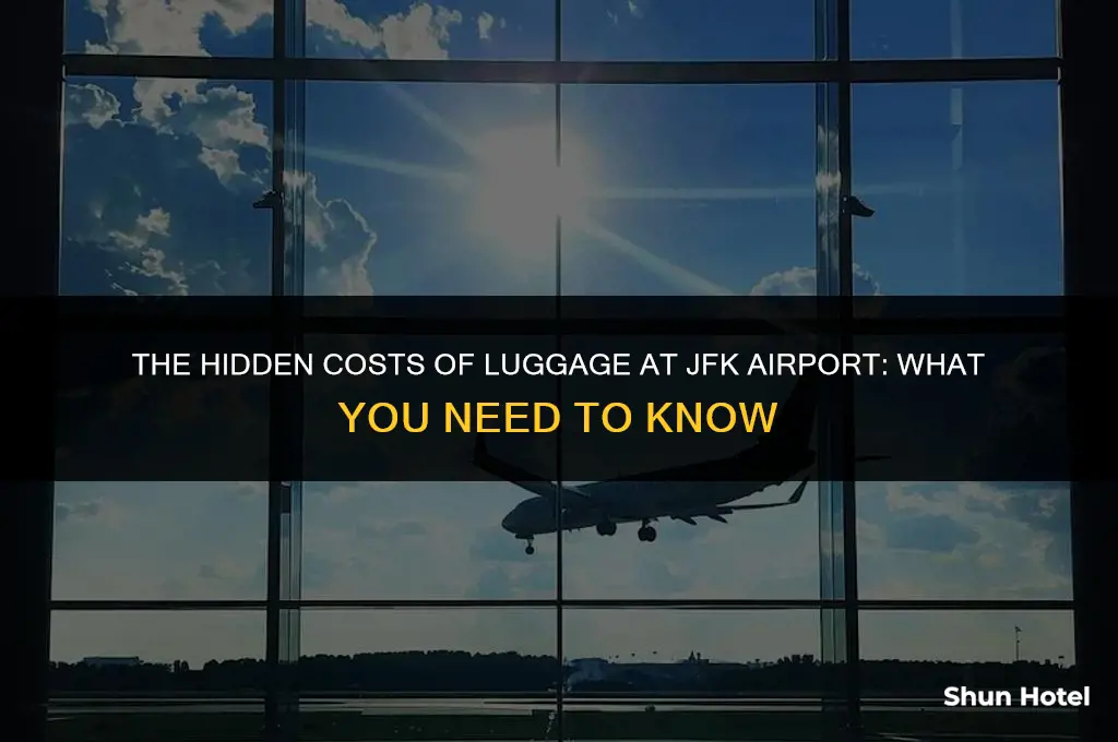 how much cost rup up the luggage at jfk airport