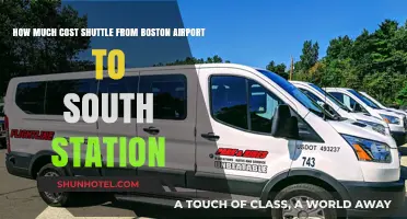 Boston Airport to South Station Shuttle: Cost Breakdown