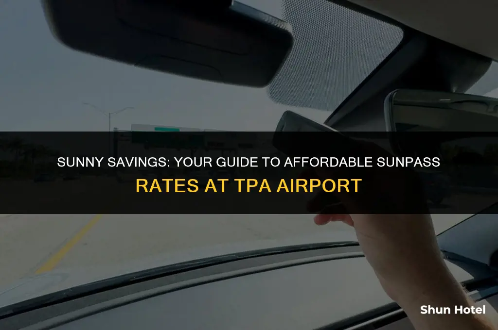 how much cost sun pass to tpa airport