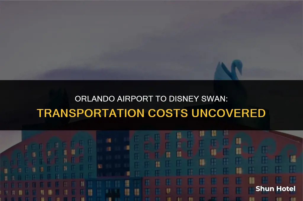 how much cost to disney swan from orlando airport