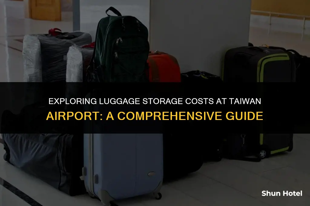 how much cost to store luggage taiwan airport