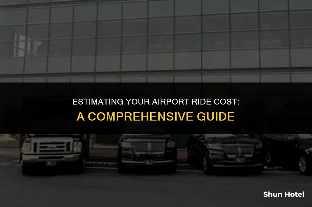 how much costs a ride to the airport