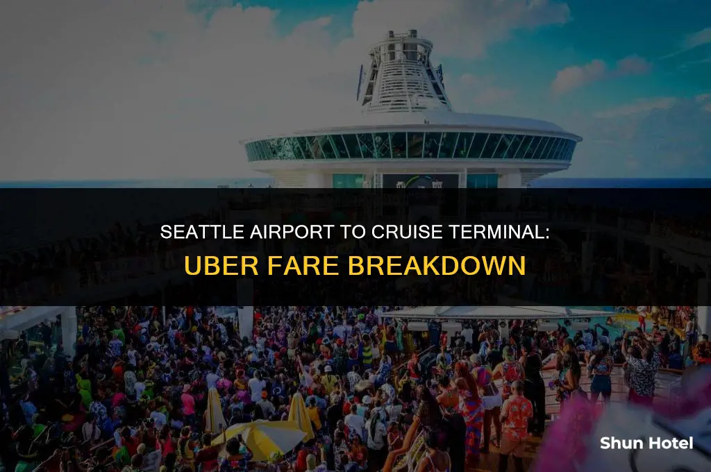 how much costs ueber from seatac airport to cruise terminal