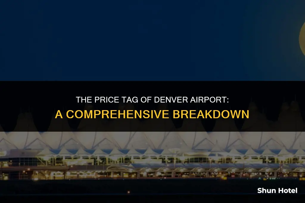 how much did denver airport cost