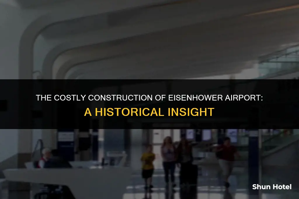 how much did eisenhower airport cost to build