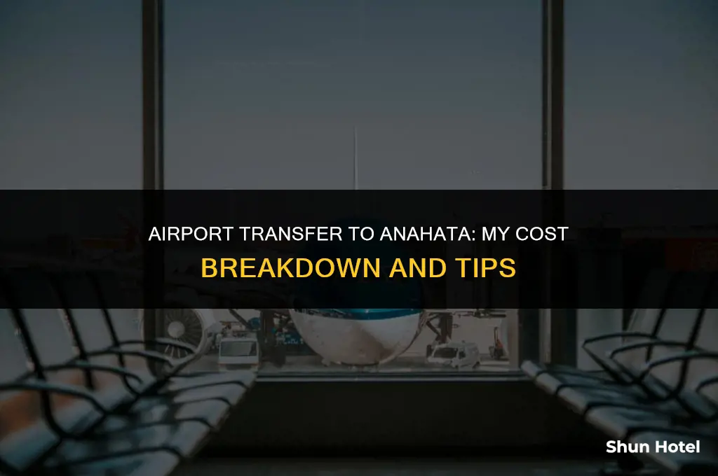 how much did you pay for airport transfer to anahata