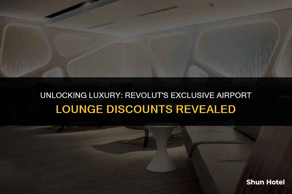 how much discount on airport lounge revolut