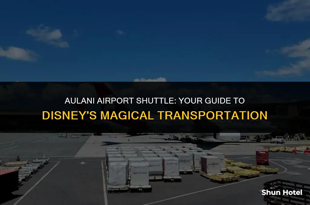how much disney aulani airport shuttle