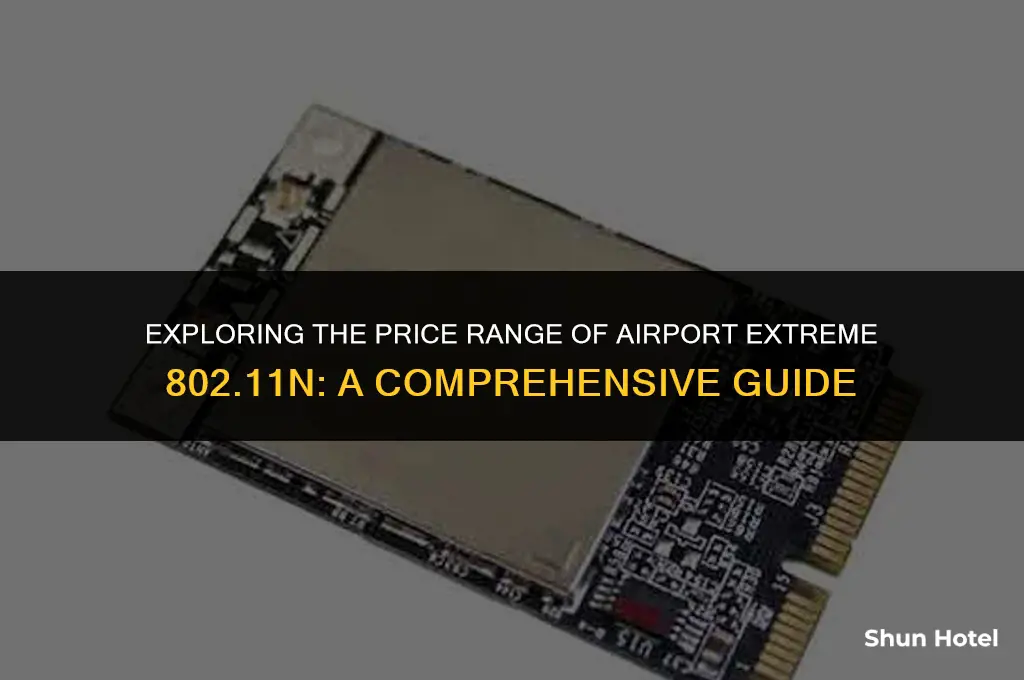 how much do airport extreme 802.11n cost