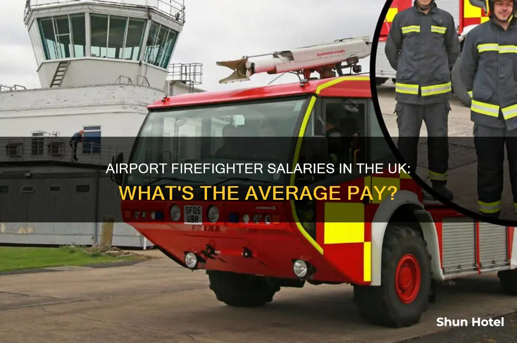 how much do airport firefighters get paid uk