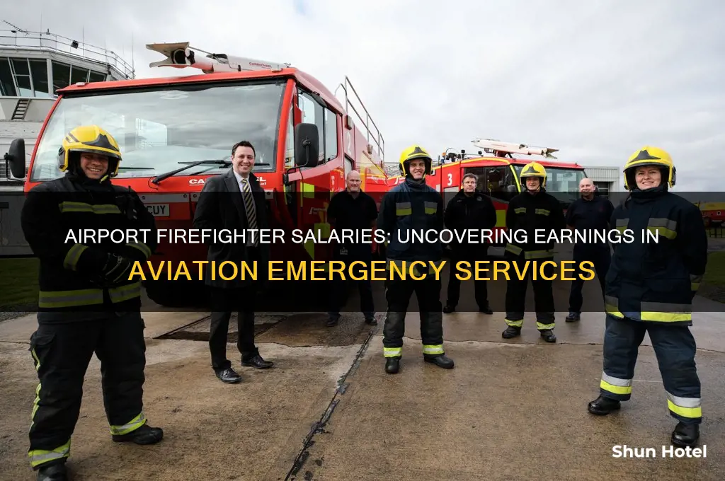 how much do airport firefighters get paid