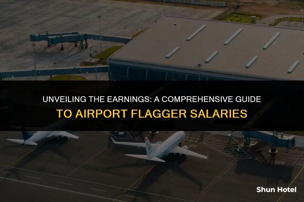 how much do airport flaggers make