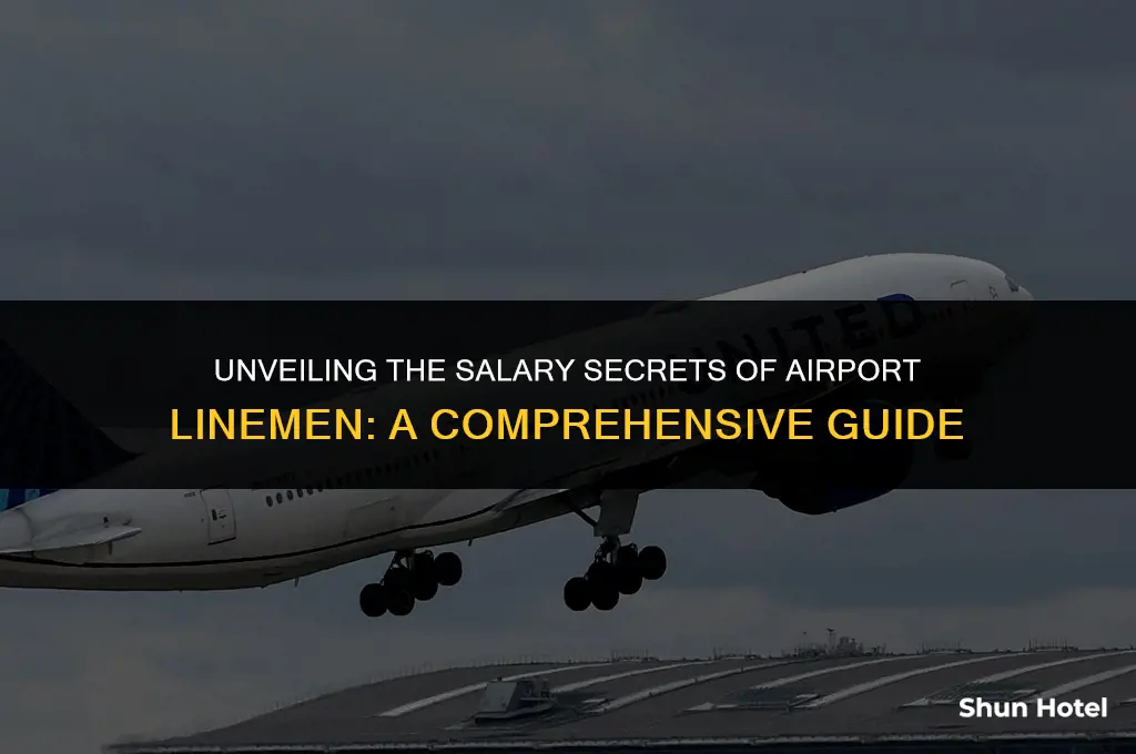 how much do airport lineman make