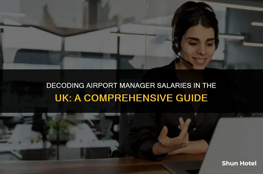 how much do airport managers make in uk