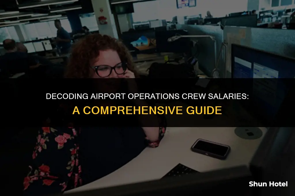 how much do airport operations crew make