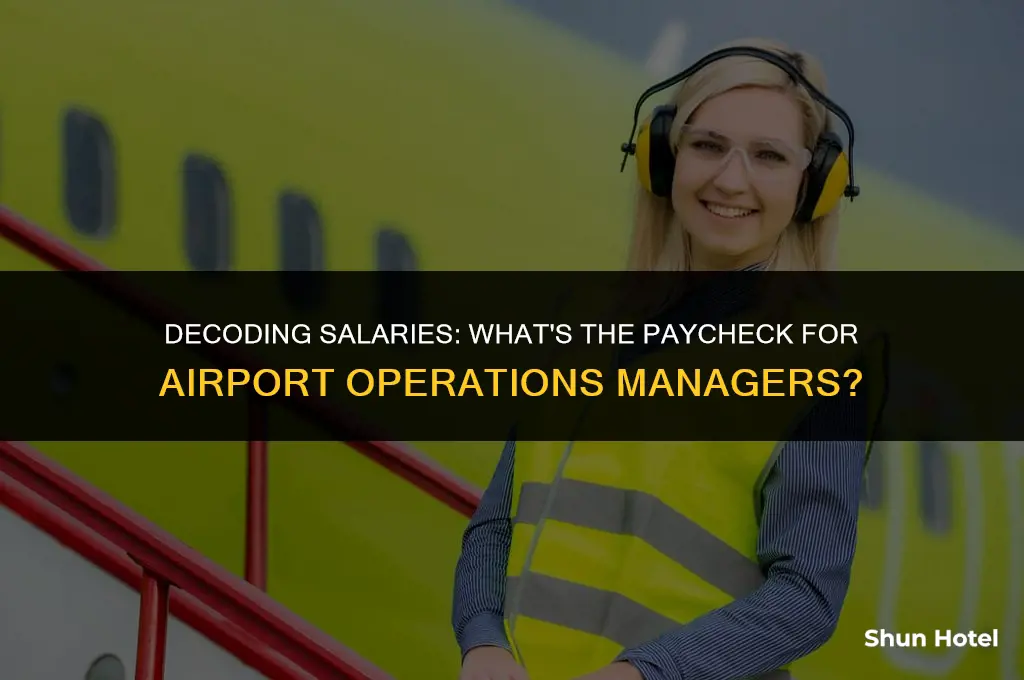 how much do airport operations managers make