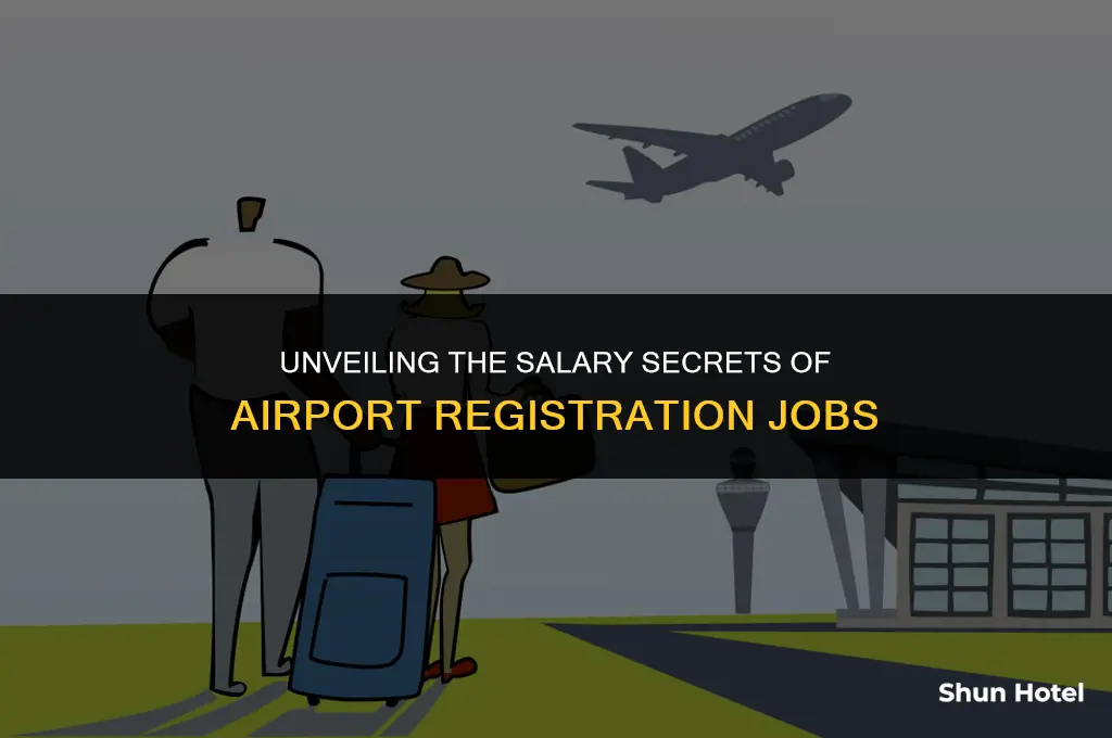 how much do airport registration jobs pay