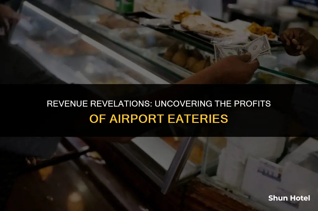 how much do airport restaurants make
