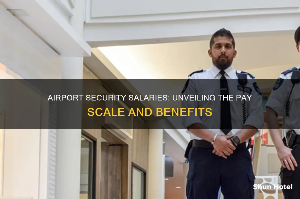 how much do airport security get paid