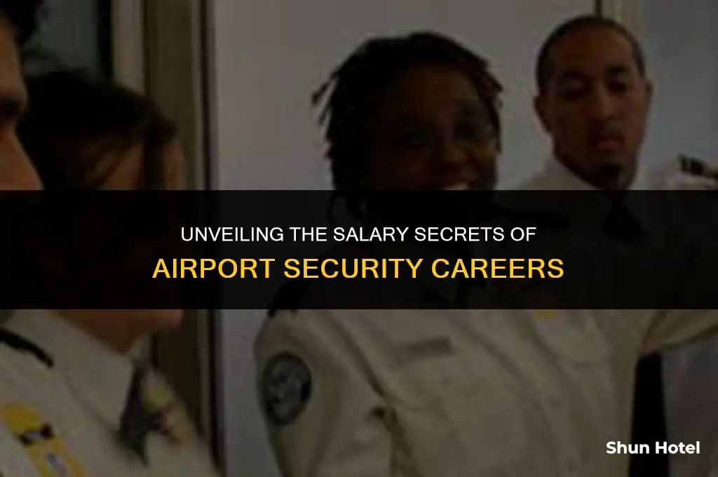 how much do airport security jobs pay