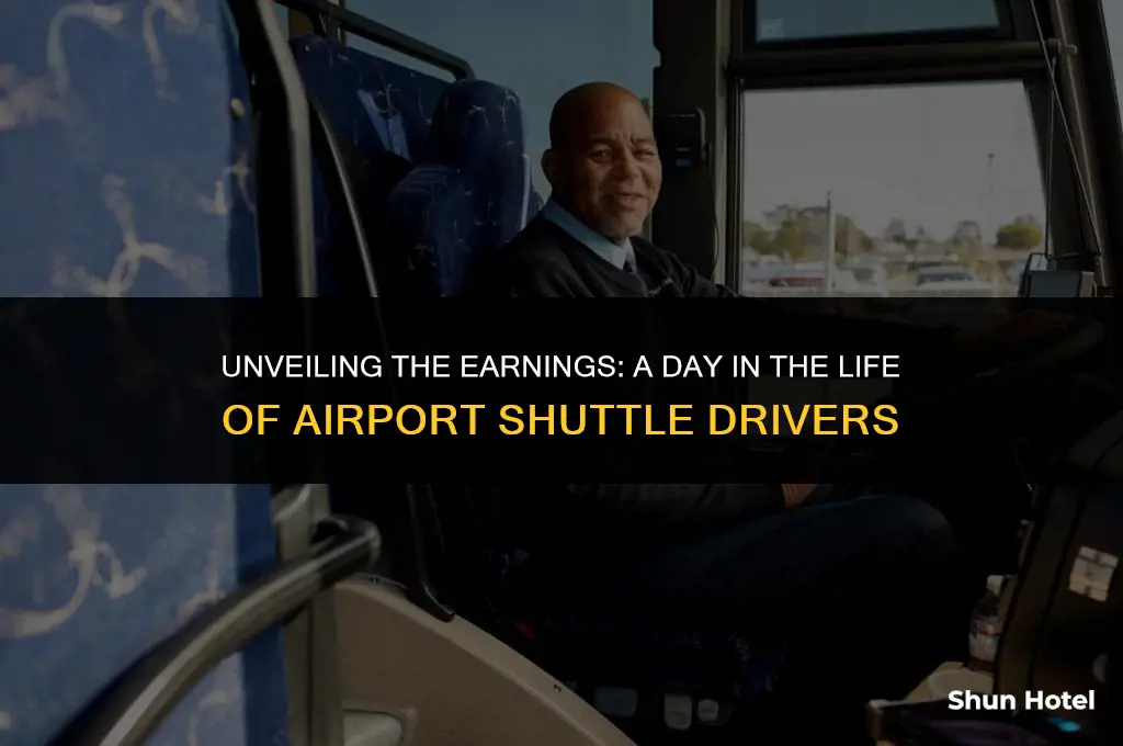 how much do airport shuttle drivers make
