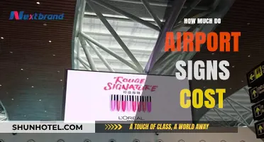 Decoding the Expense: A Breakdown of Airport Signage Costs