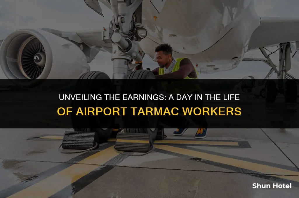 how much do airport tarmac workers make