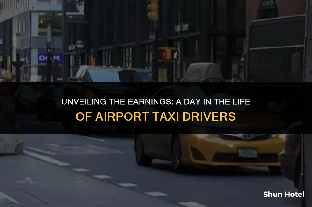 how much do airport taxi drivers earn