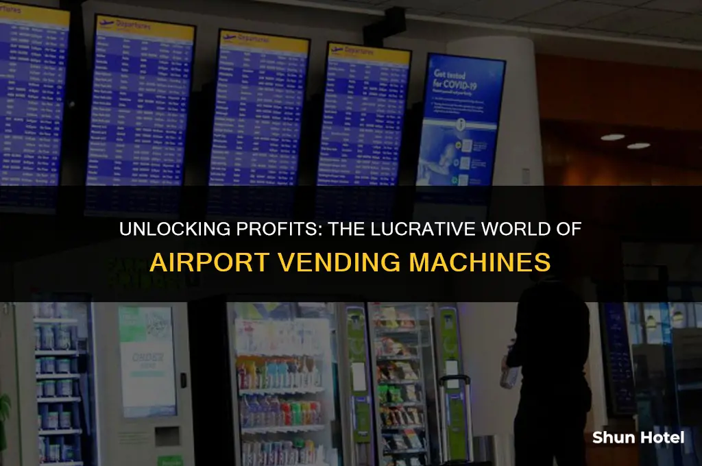 how much do airport vending machines make