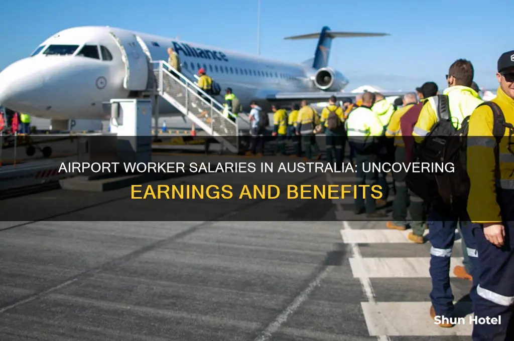 how much do airport workers get paid australia