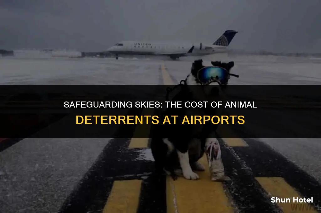 how much do airports invest on animal deterrents