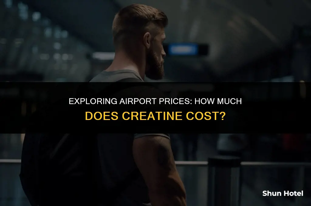 how much do airports sell creatine for