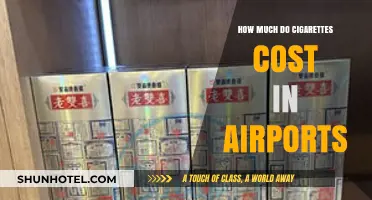Sky-High Prices: Unveiling the Cost of Cigarettes at Airports