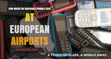 Exploring the Cost of Disposable Phones at European Airports
