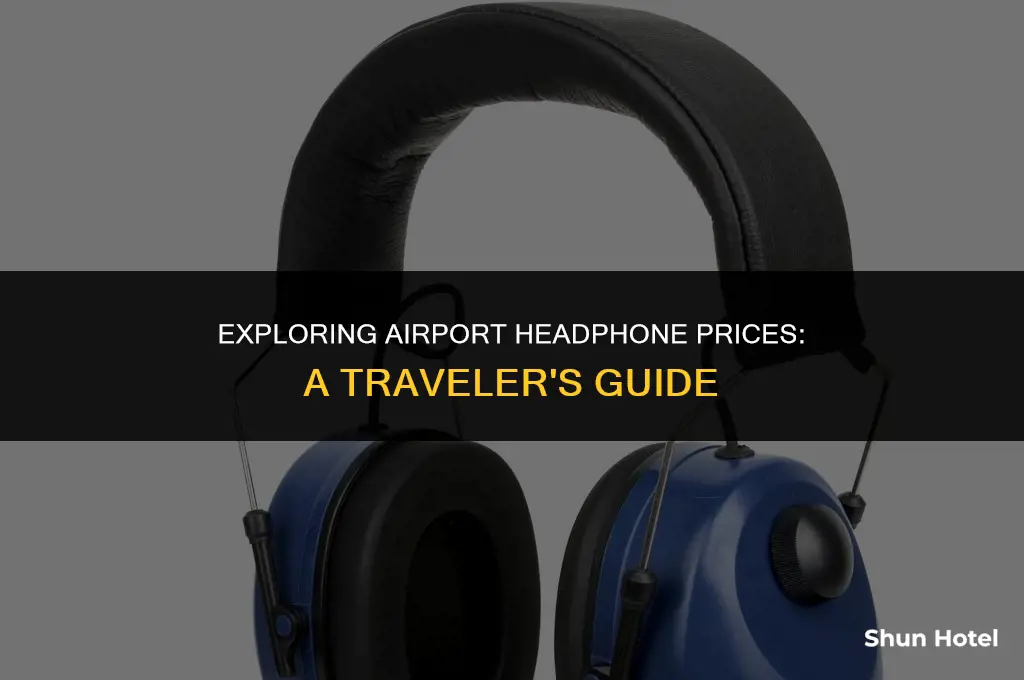 how much do headphones cost at the airport