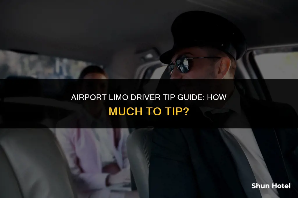 how much do i tip an airport limo driver