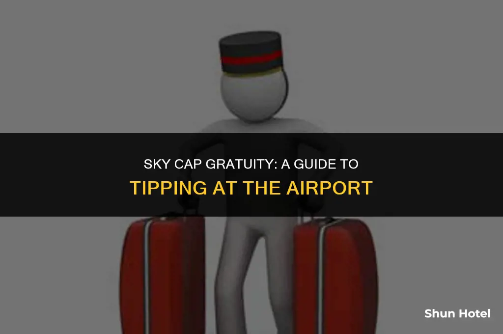 how much do i tip sky cap at airport