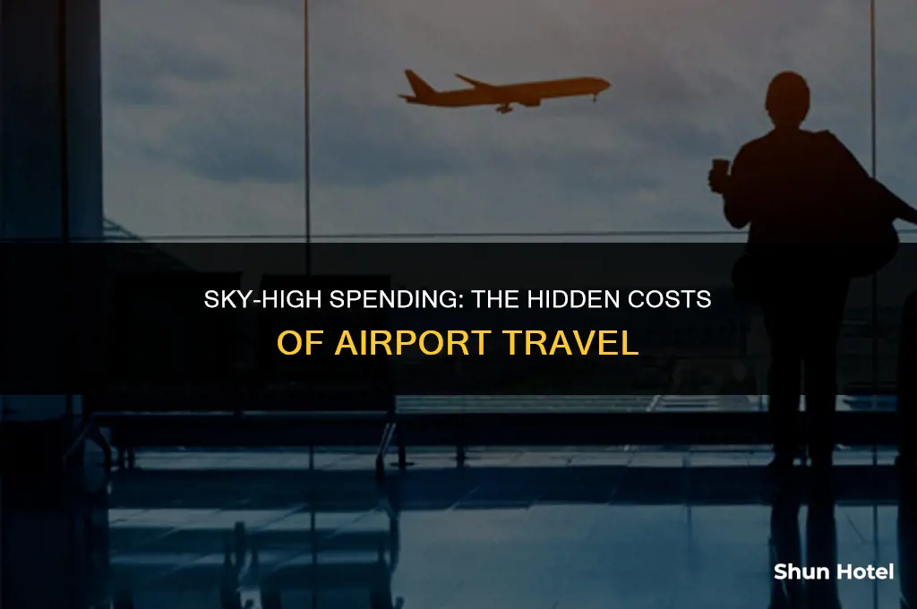 how much do traverlers spend in airports