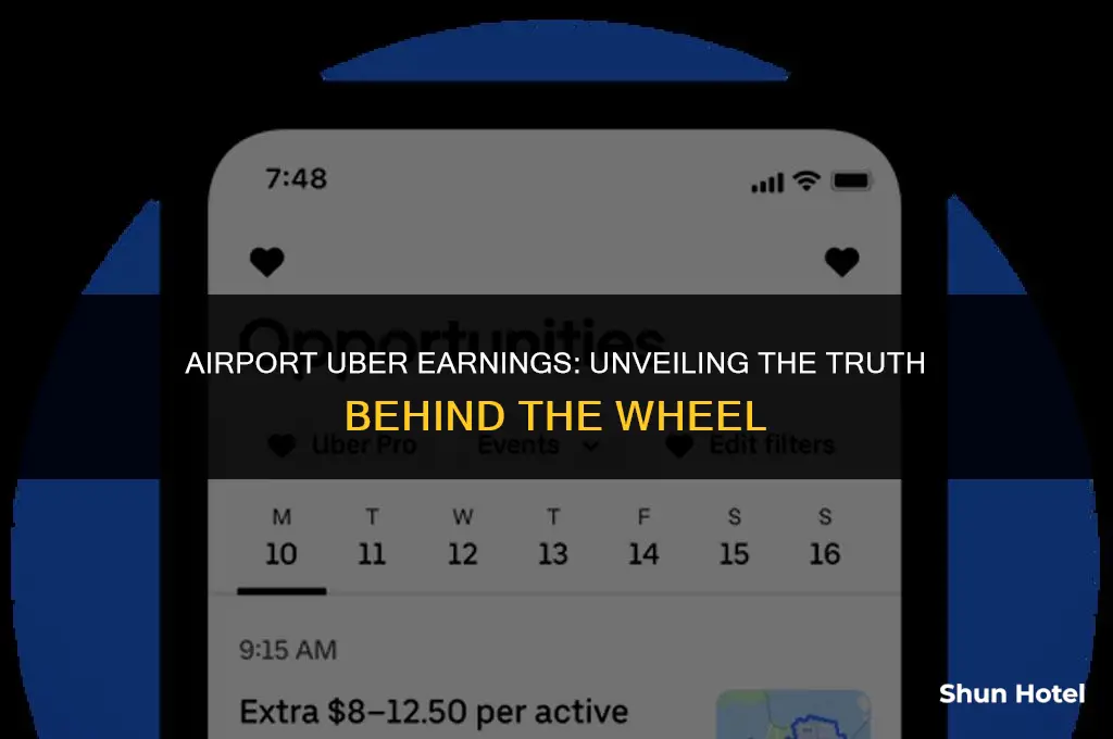 how much do uber drivers make at the airport
