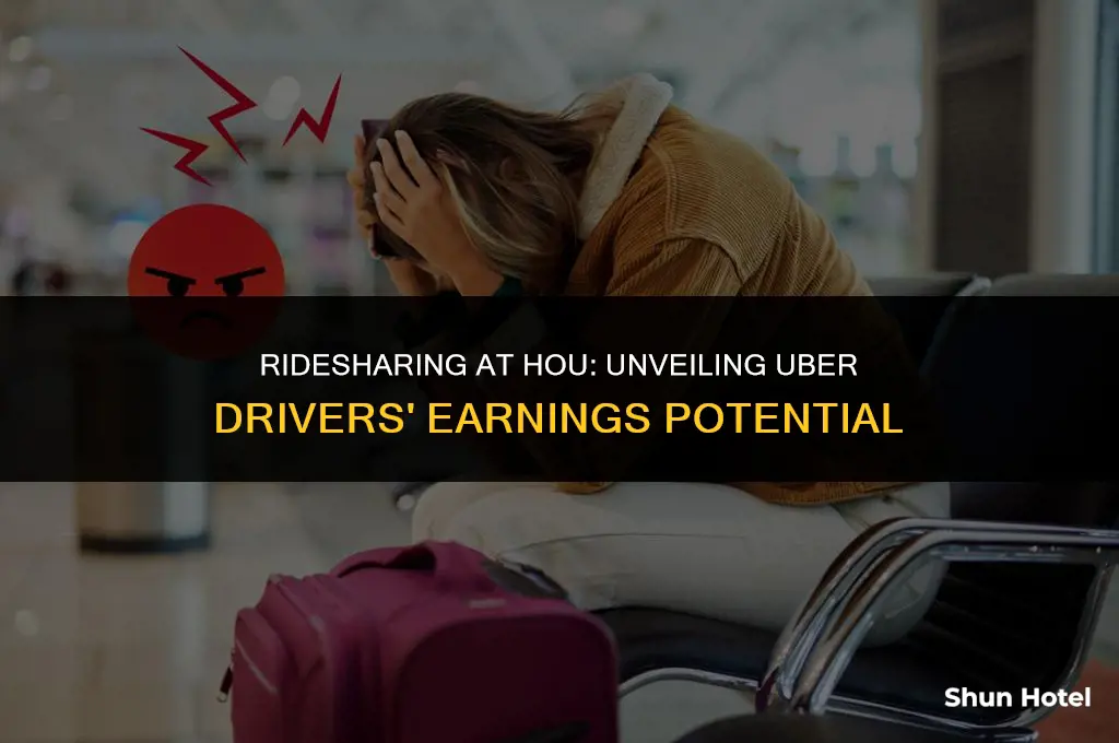 how much do uber drivers make in houston airport
